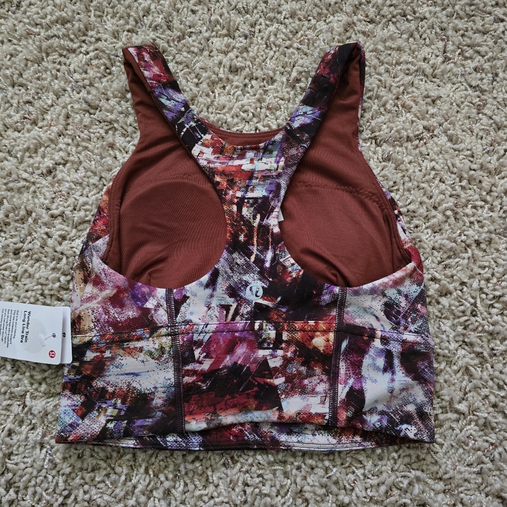 NWT Women's Lululemon Wunder Train Longline Sports Bra Tank Racerback Tank - 2